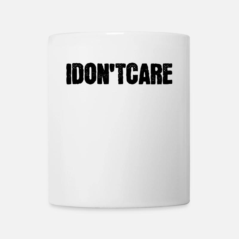 Ist Mir Wurscht Statement Egal - Tasse - Weiß