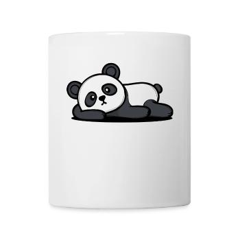 I don't care Statement Panda indifferent - Mug - white - Front