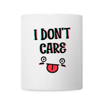 I don't care Attitude Statement - Mug - white - Front