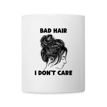I don't care about cool saying attitude - Mug - white - Front