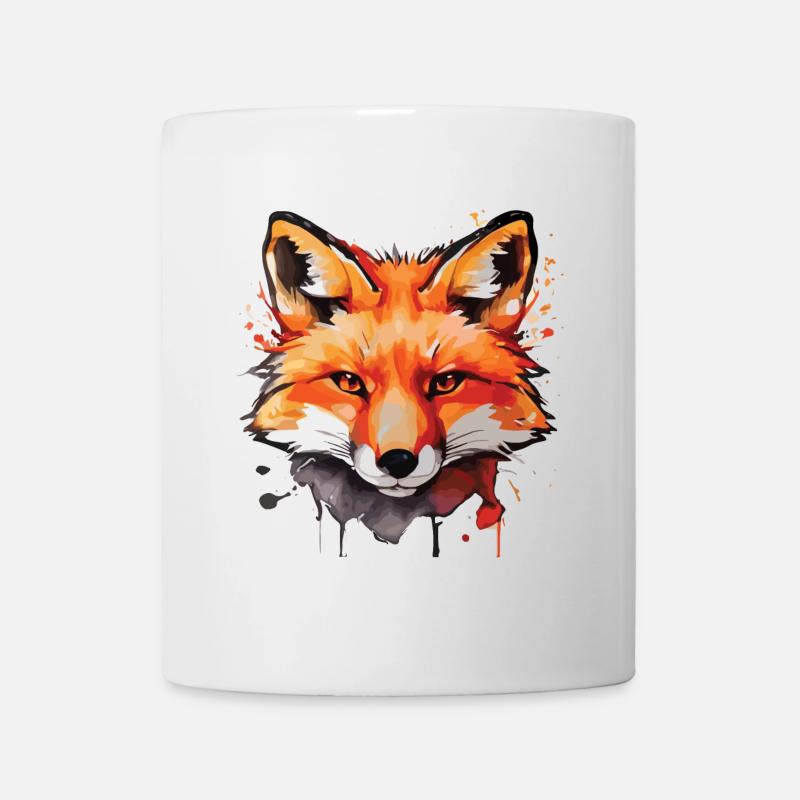 Niedlicher Fuchs - Tasse - Weiß