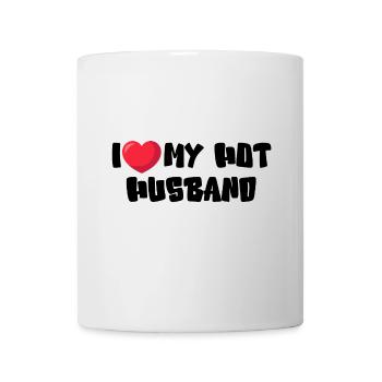 I Love My Hot Husband - Tasse - Weiß - Vorne