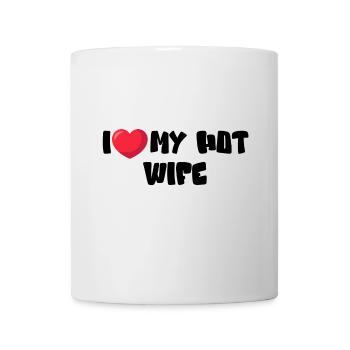 I Love My Hot Wife - Mug - white - Front