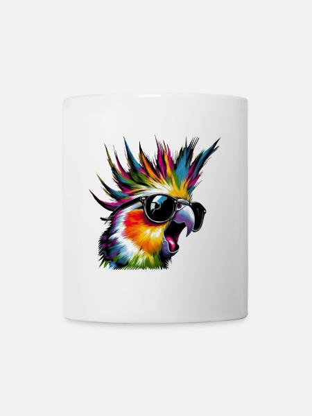 Crazy Nymph (01) - Tasse - Weiß