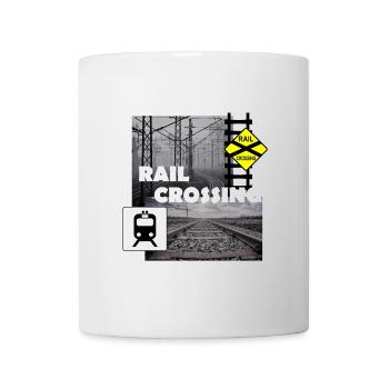 RAIL CROSSING - Tasse - Weiß - Vorne