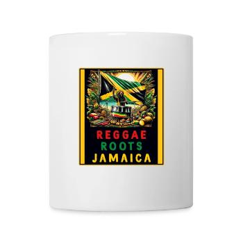 Reggae roots Jamaica - Mug - white - Front