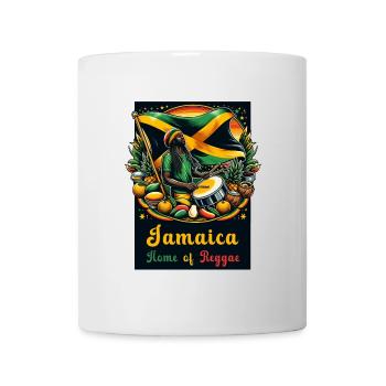 Jamaica home of reggae - Mug - white - Front