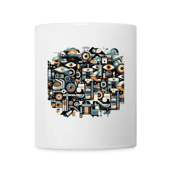 Indriustrial-Technologie - Tasse - Weiß - Vorne