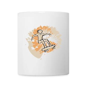 Skateboard style - Mug - white - Front