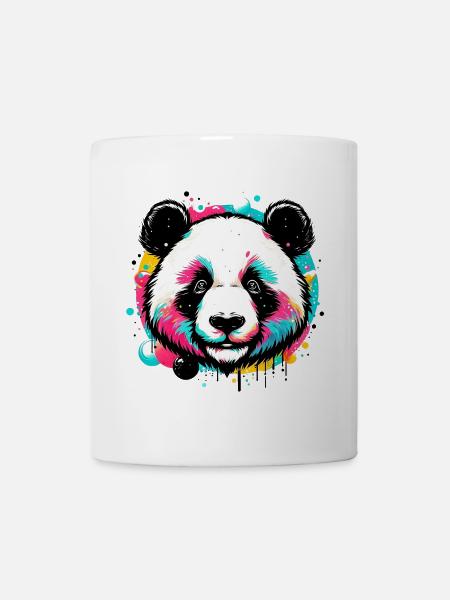 Panda - Tasse - Weiß