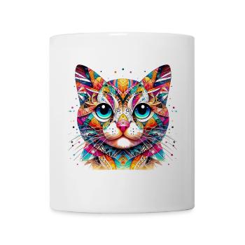 Katze - Tasse - Weiß - Vorne