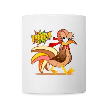 42 Years Old - Chickens Birthday 1984 - Mug - white - Front