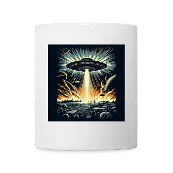 Der Krieg der Welten - Tasse - Weiß - Vorne