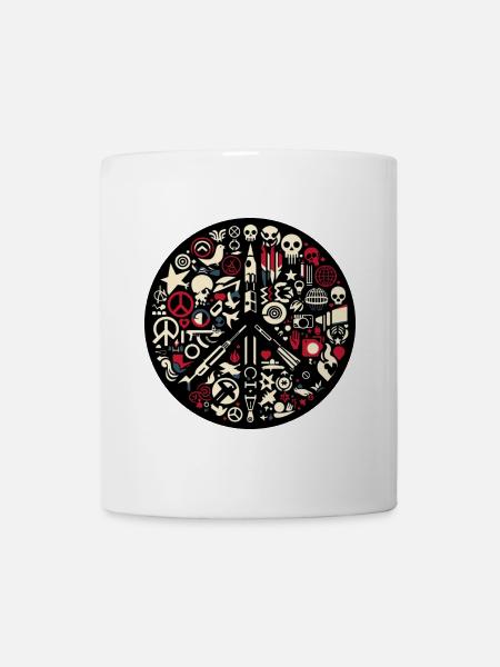 Anti-guerre - Mug blanc - blanc