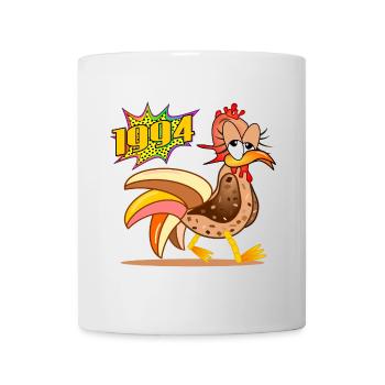 32 Jahre alt | 32. Geburtstag Hühner 1994 - Tasse - Weiß - Vorne