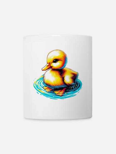 Caneton Canard Canard - Mug blanc - blanc