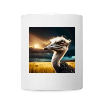Strauß - Tasse - Weiß - Vorne