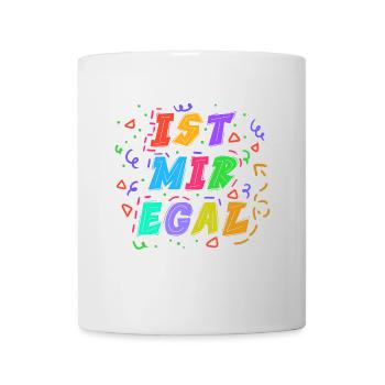 I don't care Statement Indifferent attitude - Mug - white - Front