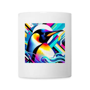 Pinguin - Tasse - Weiß - Vorne