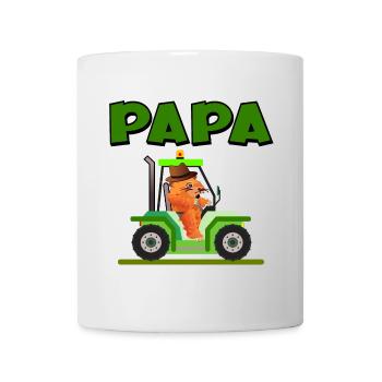Farmer Dad Tractor - Mug - white - Front