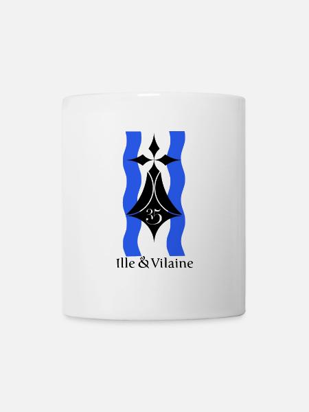 Ille et vilaine - Mug blanc - blanc