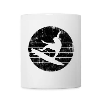 Surfing Sketch - Mug - white - Front