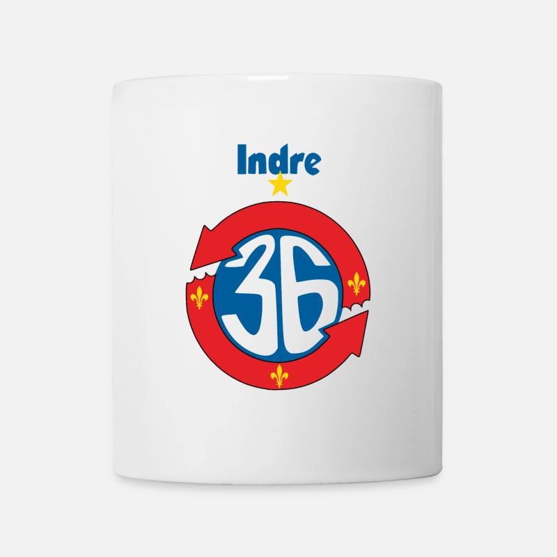 Indre - Mug blanc - blanc