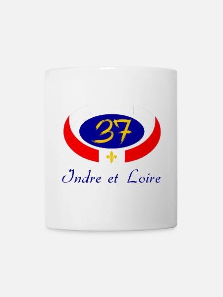 Indre et loire - Mug blanc - blanc