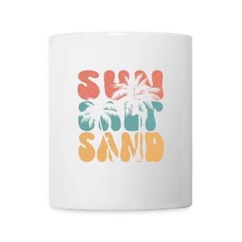 Summer - Sun, Salt and Sand - Mug - white - Front