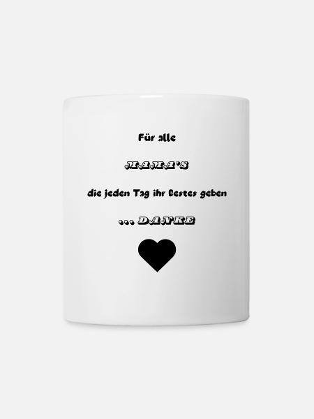 Thank you Mom for giving it to you - Mug - white