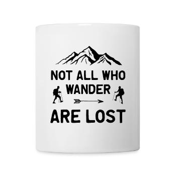 Not All Who Wander All Lost - Mug - white - Front