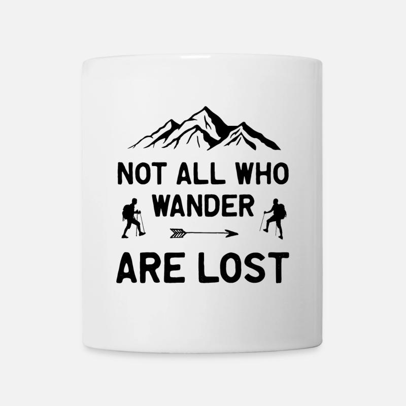 Not All Who Wander All Lost - Mug - white