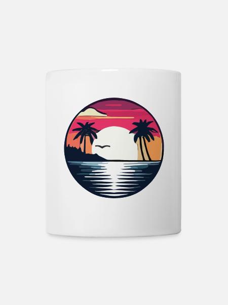 Sommer - Tasse - Weiß