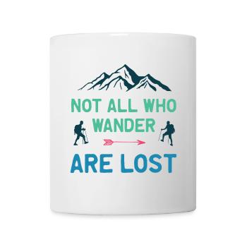 Not All Who Wander All Lost - Mug - white - Front