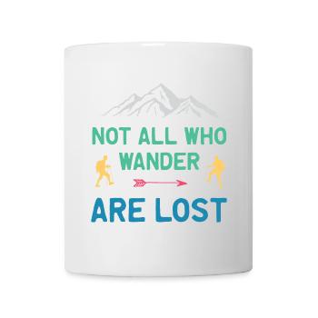 Not All Who Wander All Lost - Mug - white - Front