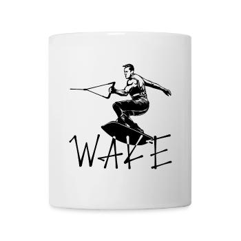 Sports nautiques Wakesurf Wakeboard Stunt Surf - Mug blanc - blanc - Devant