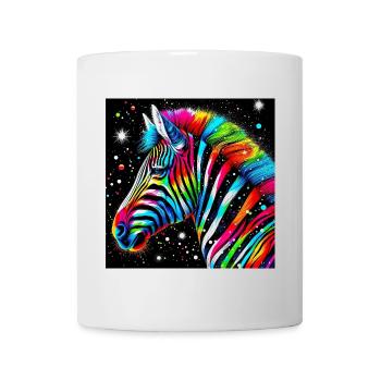 Zebra - Tasse - Weiß - Vorne