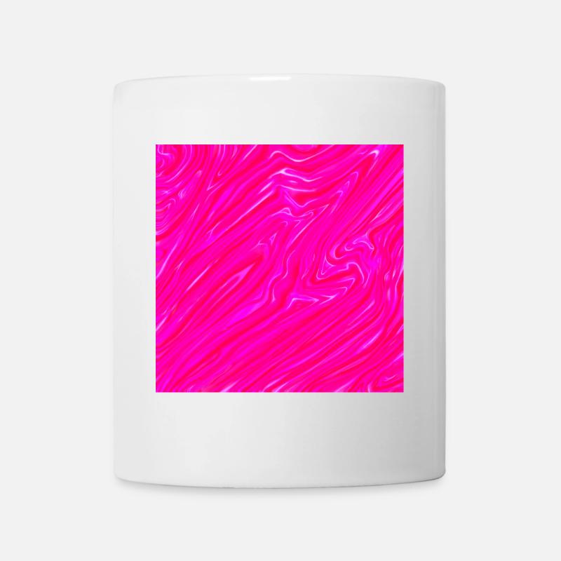 rose rosé - Mug blanc - blanc