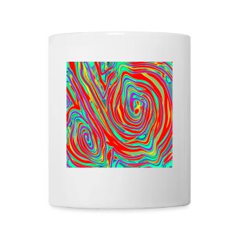 doppel quirlspirale - Tasse - Weiß - Vorne