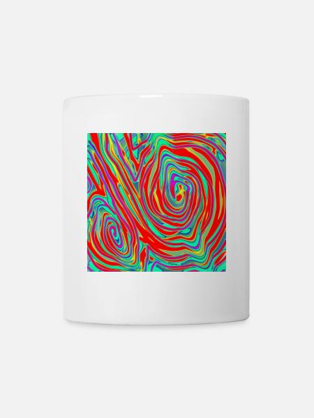 doppel quirlspirale - Tasse - Weiß