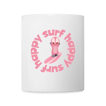 Cute Surf Kawaii Figure - Mug - white - Front
