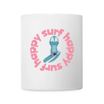 Funny Surf Kawaii Figure - Mug - white - Front