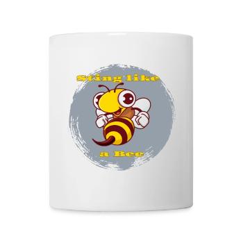 Sting like a bee - Mug - white - Front