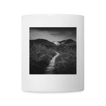 Path Path Dunes Søndervig Denmark North Sea Poster - Mug - white - Front