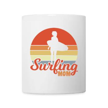 Surfing Mom - Mug - white - Front