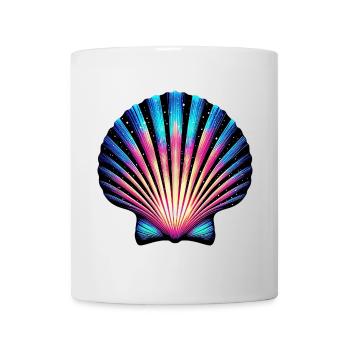 Jakobsmuschel-Schale - Tasse - Weiß - Vorne