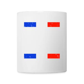 T-SHIRT, NICHTS ZU FOUTRE_FRANCE - Tasse - Weiß - Vorne