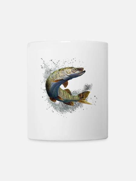 Brochet - Mug blanc - blanc