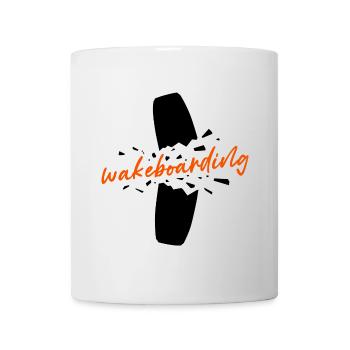Surf Surf Kitesurfer Dire Wakeboard - Mug blanc - blanc - Devant