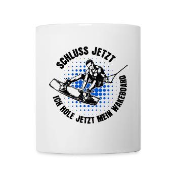 Wakeboard, Statement, Water Sports, Stunt, Water Skiing - Mug - white - Front